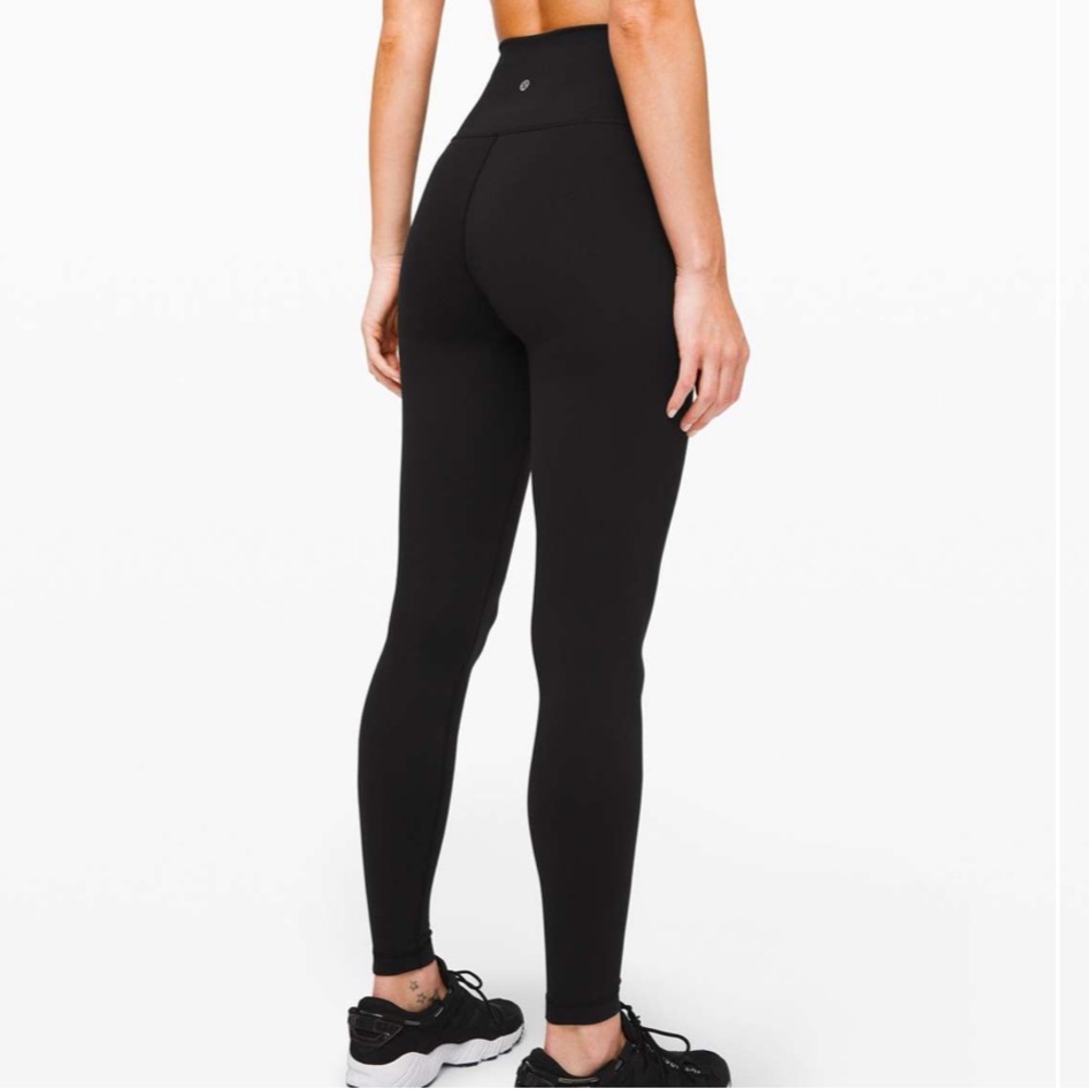 SOLD Lululemon Wunder Under High Rise 25” Black Legging - Picture 2 of 6